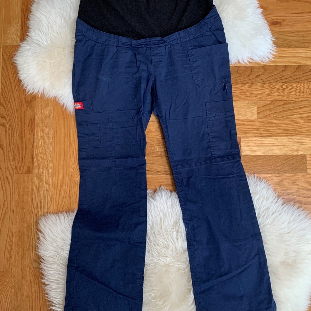 Dickies Gen Flex Maternity Knit Waist Scrub Pant-S